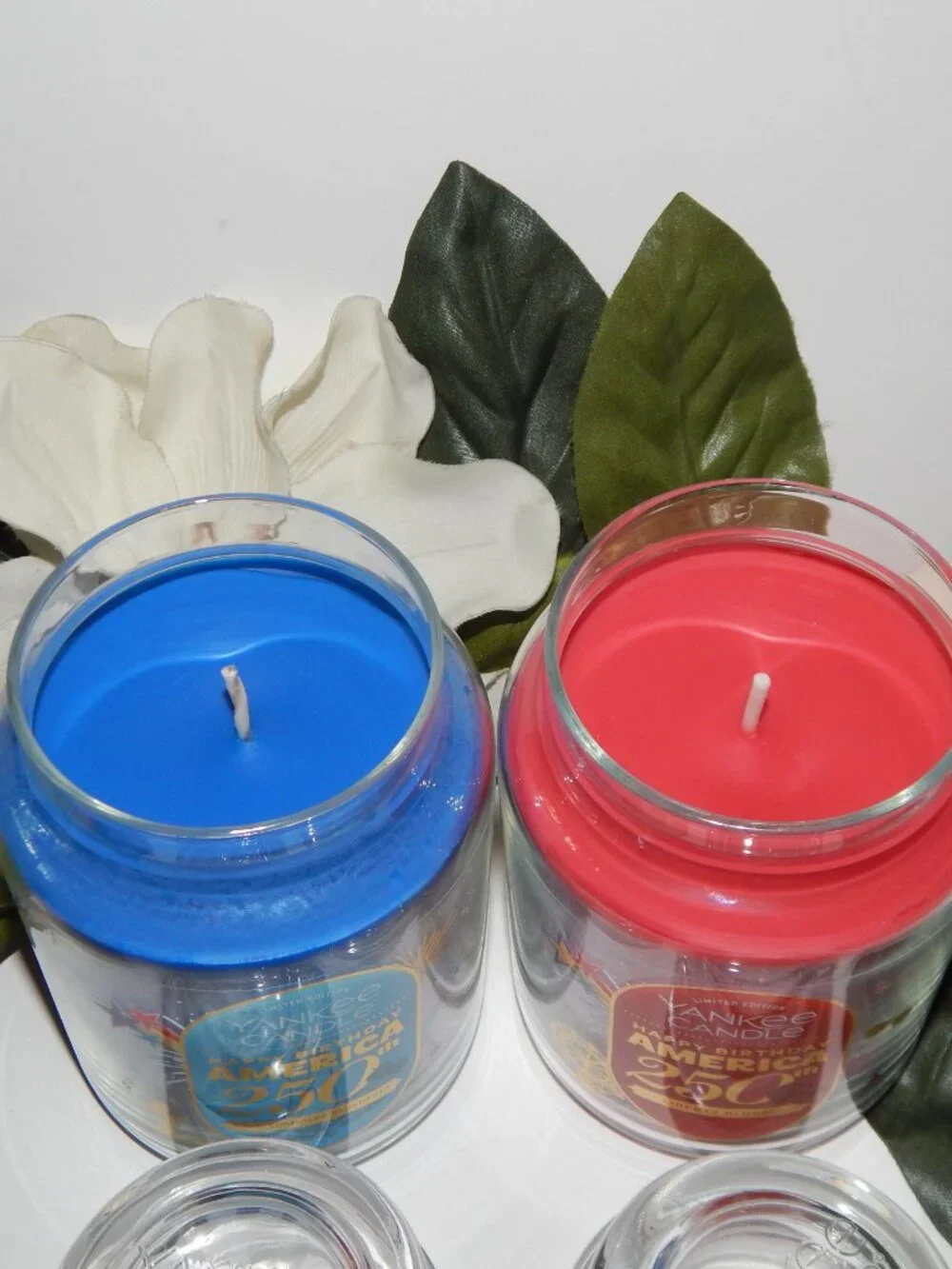 2 Yankee Candle 250 America - 22oz Ea - Liberty Bloom & Star Spangled Blueberry